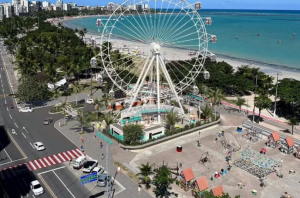 Roda Gigante, na Pajuçara, vai fomentar o turismo e movimentar a economia de Maceió