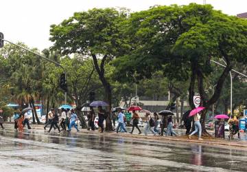 Inmet alerta para chuvas em grande parte do país