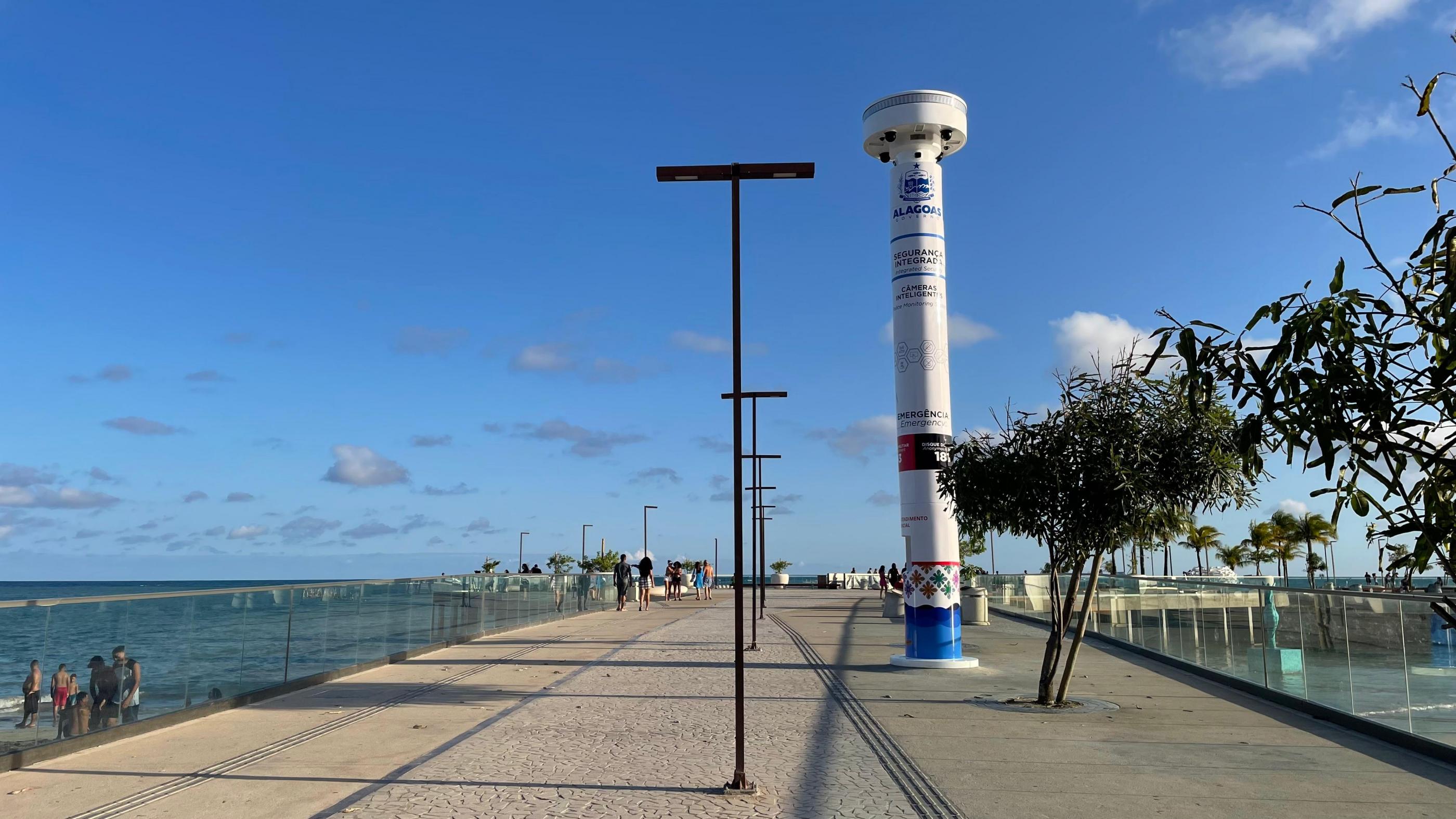 Justiça autoriza instalação de totens de videomonitoramento em espaços públicos de Maceió