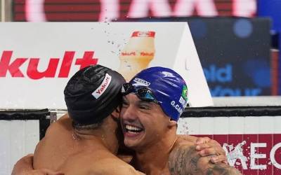 Guilherme Caribé fatura segunda prata no Mundial de piscina curta