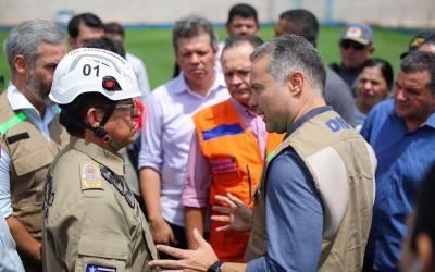 Renan Filho assume compromisso de reconstrução de ponte entre Maranhão e Tocantins e anuncia sindicância para apurar responsáveis 