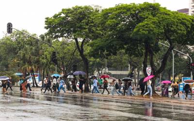 Inmet alerta para chuvas em grande parte do país