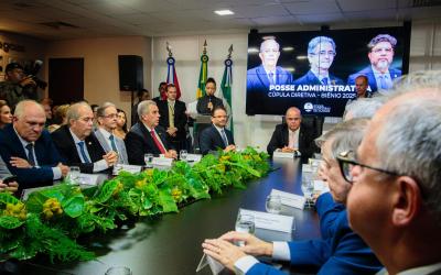 Governador em exercício participa da solenidade de posse do novo presidente do TJAL