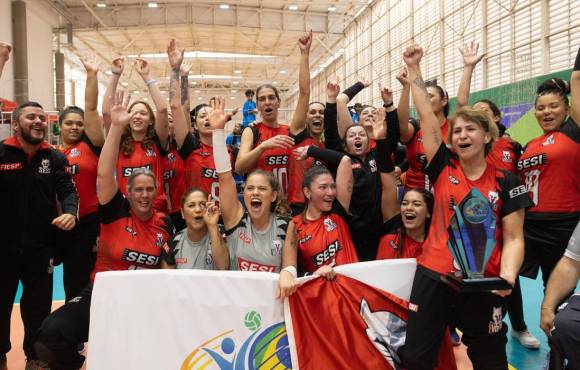 Sesi-SP garante título do Brasileiro de vôlei sentado feminino