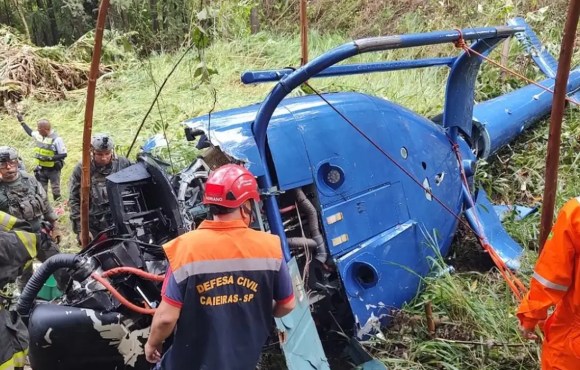 Menina sobrevivente de acidente de helicóptero deve ter alta hoje